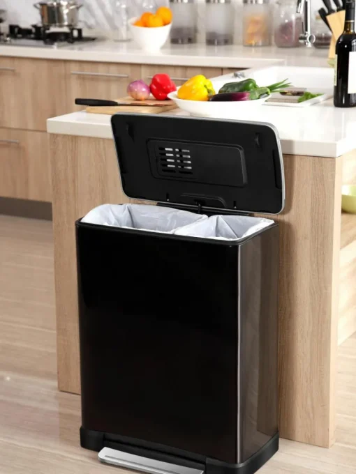 Abfalleimer Recycle E-Cube, 28 L + 18 L