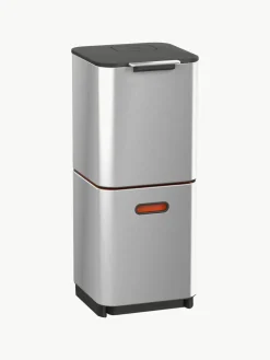 Abfalleimer Totem mit separater Recycling-Einheit,, 2 x 20 L
