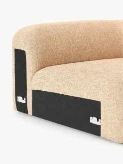 Abgerundetes Eckmodul Wolke aus Bouclé