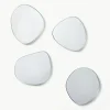 Asymmetrische Untersetzer Lio, 4er-Set
