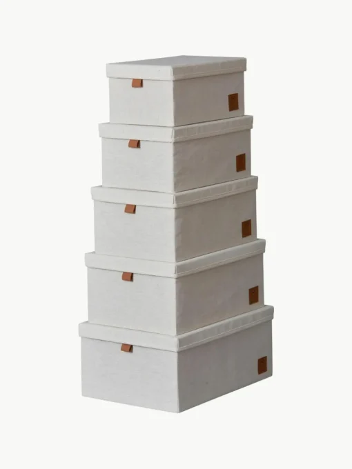 Aufbewahrungsboxen Premium, 5er-Set