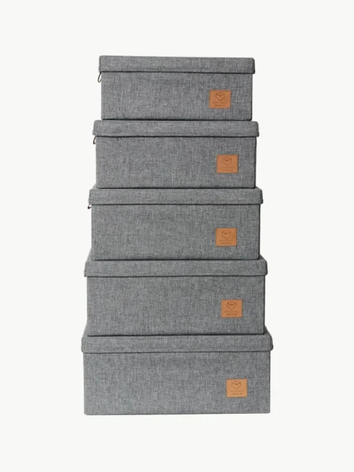 Aufbewahrungsboxen Premium, 5er-Set