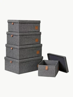 Aufbewahrungsboxen Premium, 5er-Set