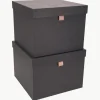 Aufbewahrungsboxen Tristan, 2er-Set