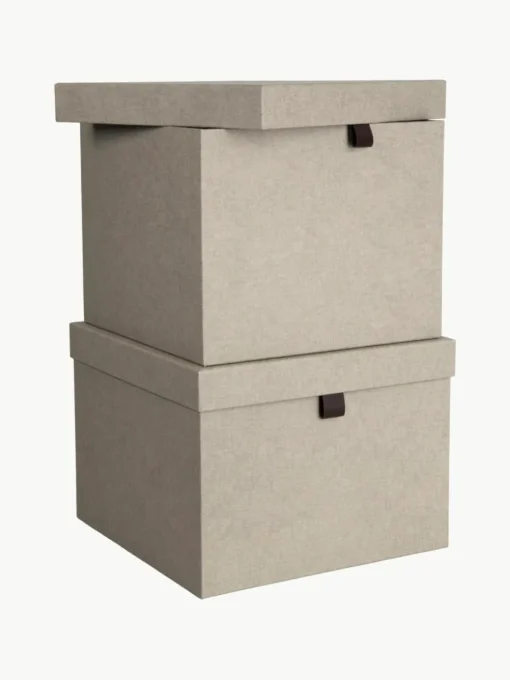 Aufbewahrungsboxen Tristan, 2er-Set