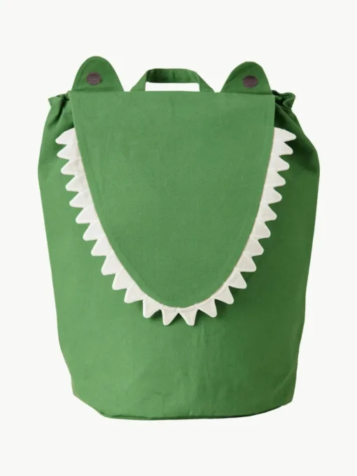 Aufbewahrungskorb Crocodile aus Bio-Baumwolle