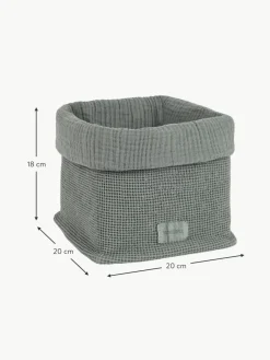 Aufbewahrungskorb Wabi Sabi aus Bio-Baumwolle