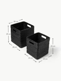 Aufbewahrungskörbe Lurdes, 2er-Set
