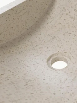 Aufsatzwaschbecken Kuveni aus Terrazzo