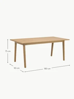 Ausziehbarer Esstisch Melfort, 180 - 280 x 90 cm