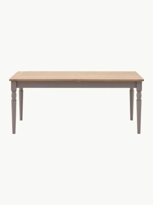 Ausziehbarer Holz-Esstisch Eton, handgefertigt, 180 - 230 x 95 cm