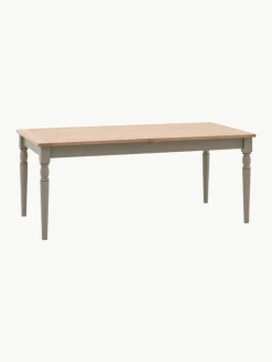 Ausziehbarer Holz-Esstisch Eton, handgefertigt, 180 - 230 x 95 cm
