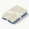 Baby-Mulltücher Capri aus Bio-Baumwolle, 4er-Set
