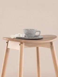 Barhocker Orust aus Gummibaumholz