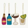 Baumanhänger Cocktail, 4er-Set