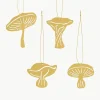 Baumanhänger Fungi, 4er-Set