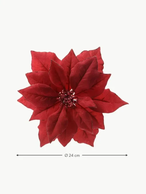 Baumanhänger Poinsettia, 2 Stück