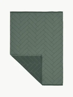 Baumwoll-Geschirrtücher Tiles, 2 Stück
