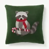 Baumwoll-Kissenhülle Buddy mit winterlichem Motiv