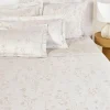 Baumwollsatin-Betttuch Hurley mit Jacquard-Muster