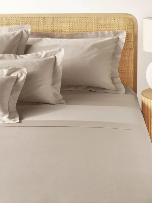 Baumwollsatin-Betttuch Premium