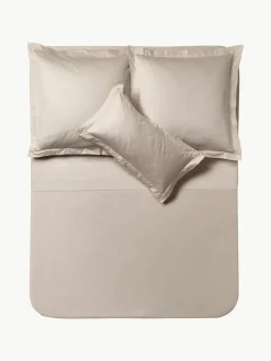 Baumwollsatin-Betttuch Premium