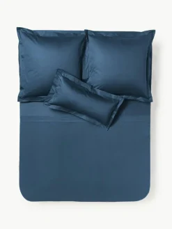 Baumwollsatin-Betttuch Premium