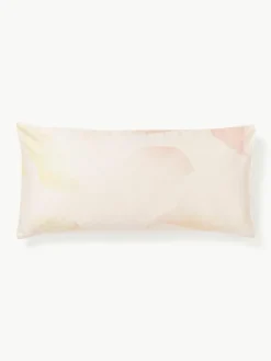 Baumwollsatin-Kopfkissenbezug Marino mit floralem Print