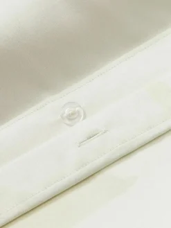 Baumwollsatin-Kopfkissenbezug Marino mit floralem Print