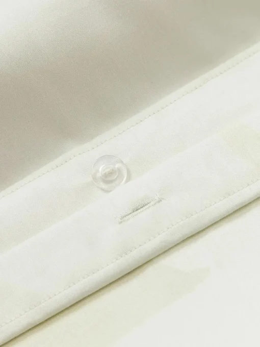 Baumwollsatin-Kopfkissenbezug Marino mit floralem Print
