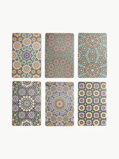 Beidseitig bedruckte Tischsets Marrakesch Doubleface, 6er-Set
