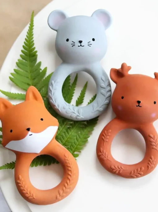 Beißring Fox aus Naturkautschuk