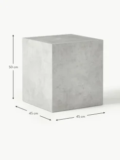 Beistelltisch Lesley in Beton-Optik