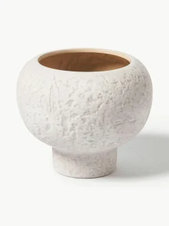 Übertopf Elm aus Steingut, H 24 cm