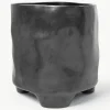 Übertopf Esca aus Steinzeug, H 36 cm
