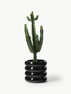 Übertopf Rudi aus Steinzeug, H 30 cm