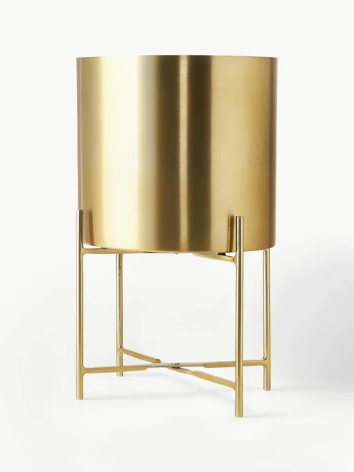 Übertöpfe Mina aus Metall, 2er-Set