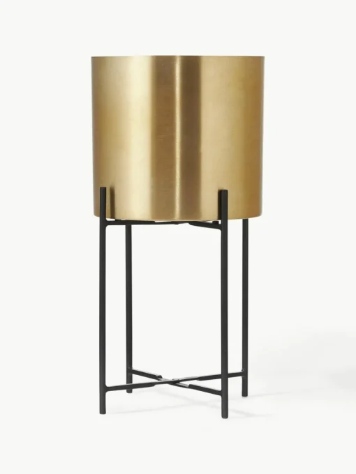 Übertöpfe Mina aus Metall, 2er-Set
