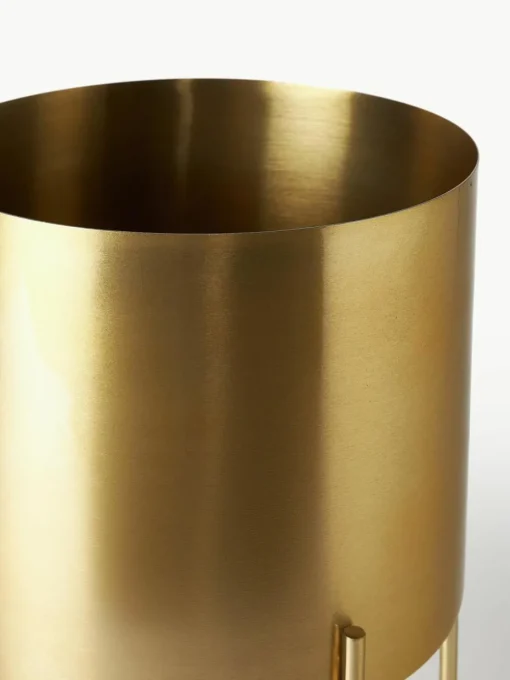Übertöpfe Mina aus Metall, 2er-Set