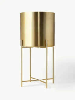 Übertöpfe Mina aus Metall, 2er-Set