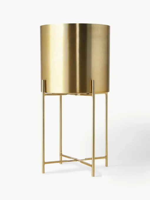 Übertöpfe Mina aus Metall, 2er-Set