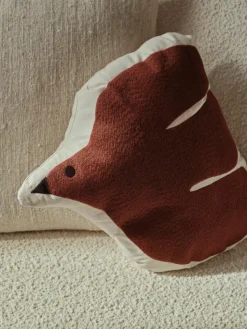 Besticktes Kissen Swif Bird aus Bio-Baumwolle