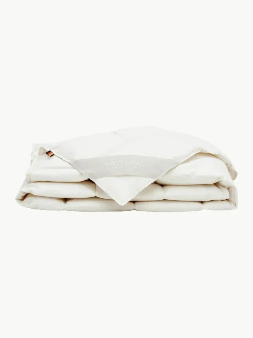 Bettdecke Premium aus Bio-Daunen und Bio-Baumwolle, leicht