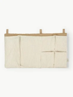 Betttasche Camel aus Bio-Baumwolle