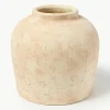 Bodenvase Hilo aus Terrakotta, H 28 cm