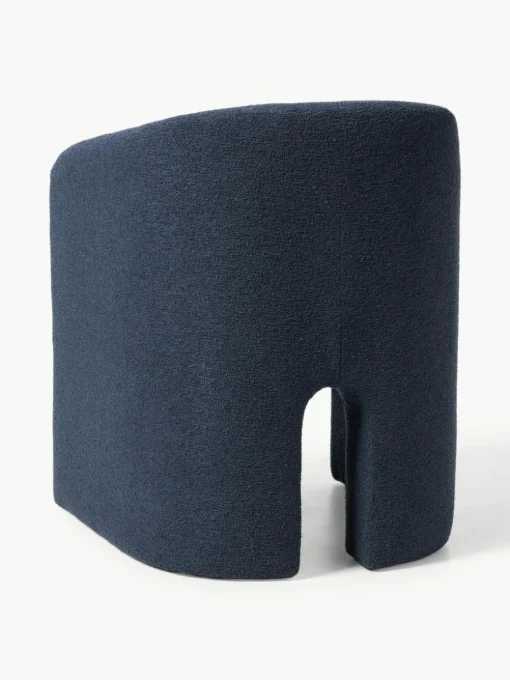 Bouclé-Armlehnstuhl Mairo
