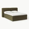 Bouclé-Boxspringbett Lennon