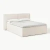 Bouclé-Boxspringbett Lennon