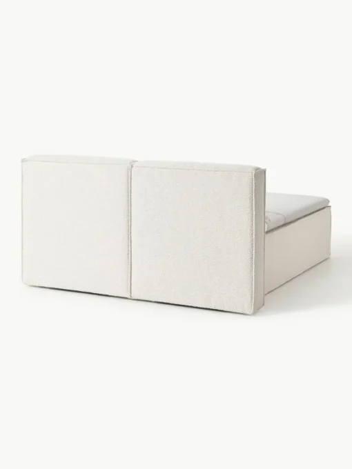 Bouclé-Boxspringbett Lennon