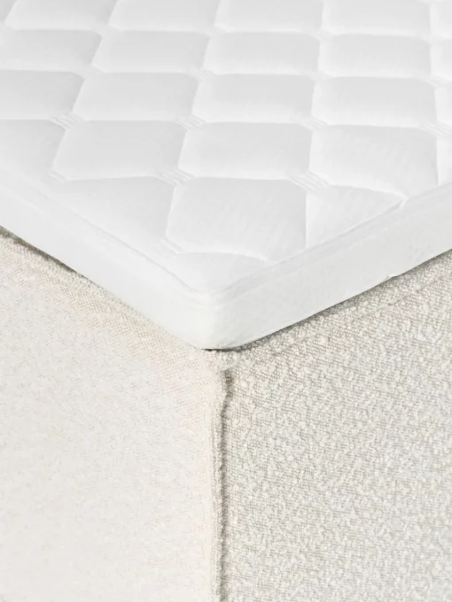 Bouclé-Boxspringbett Lennon